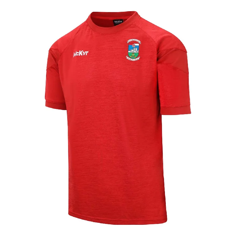 Mc Keever Gortnahoe Glengoole GAA Core 22 T-Shirt - Adult - Red-- Modern Contemporary Chic