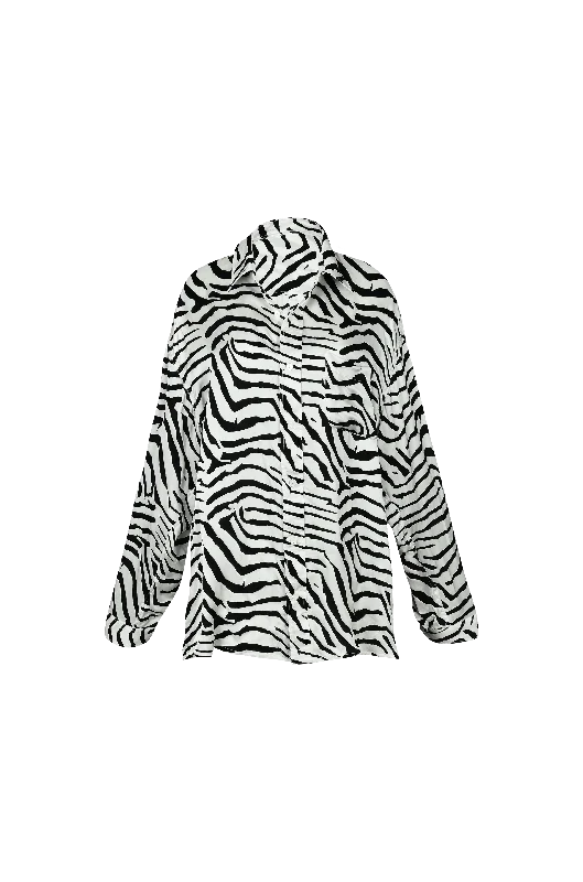 Luna Shirt Tiger Print-- Knit Fabric Woven Fabric Fleece Fabric