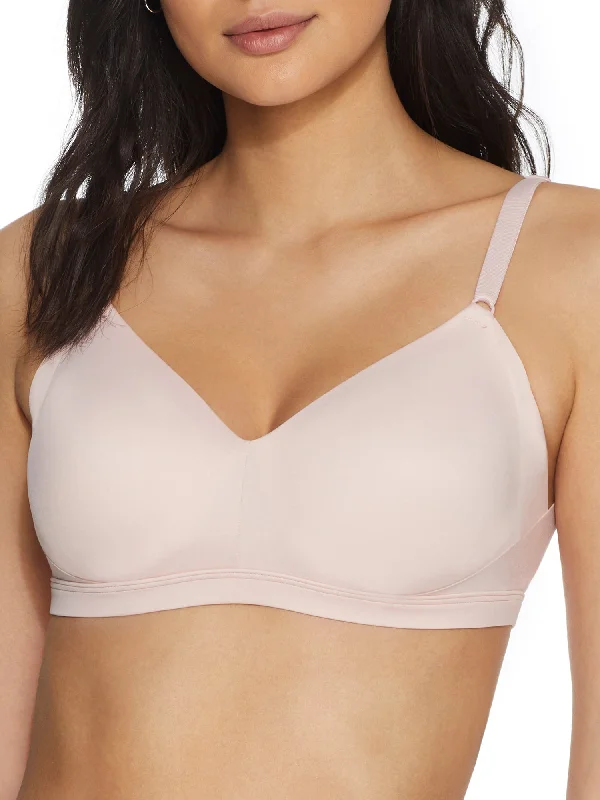 Warner's Women's No Side Effects Wire-Free T-Shirt Bra-- Fashionable Trendy Casual