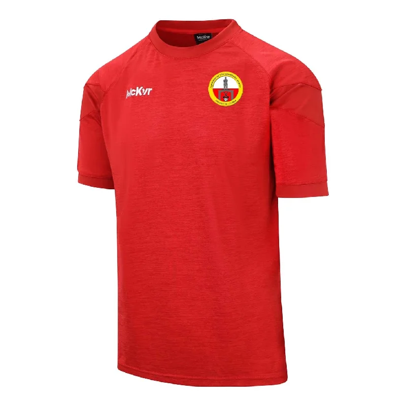 Mc Keever O'Donovan Rossa GAA Core 22 T-Shirt - Adult - Red-- Chenille Blend Fleece Blend Nylon Blend