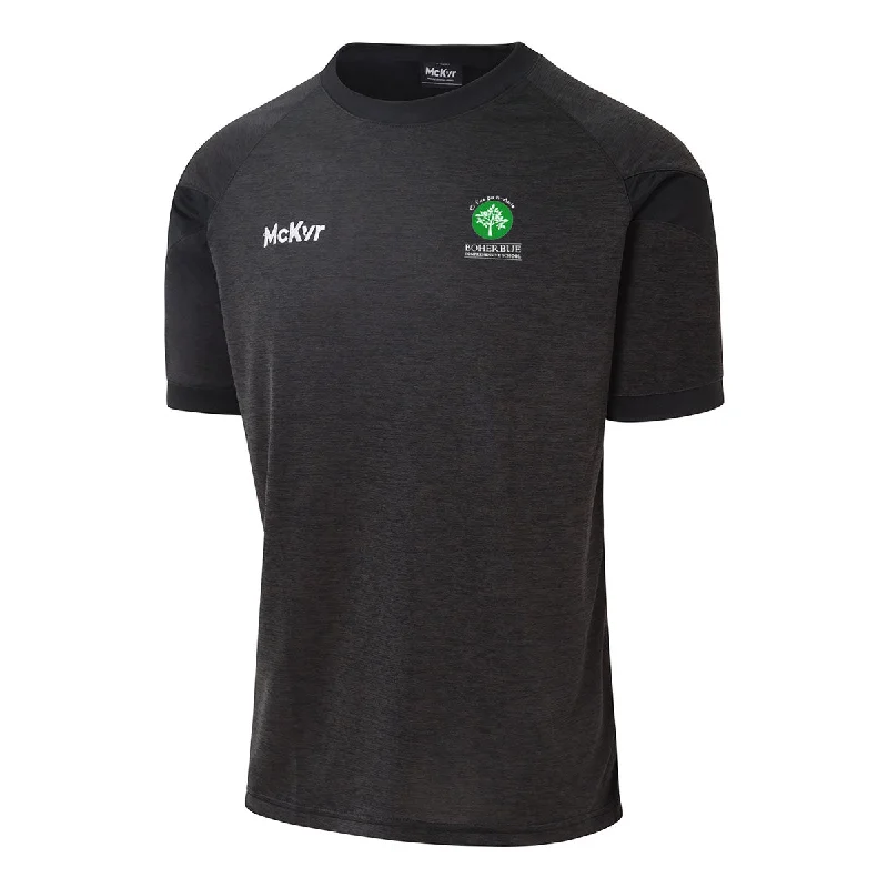 Mc Keever Boherbue Comprehensive School Core 22 T-Shirt - Adult - Black-- Elegant Classic Vintage