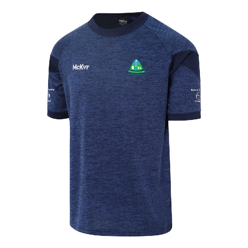 Mc Keever Valley Rovers Core 22 T-Shirt - Adult - Navy-- Denim Fabric Leather Fabric Suede Fabric