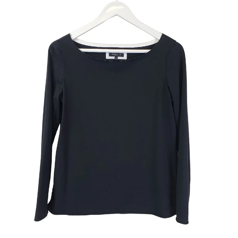 Lafayette 148 New York Stretchy Long Sleeve T-Shirt Size Small-- Cozy Warm Stylish