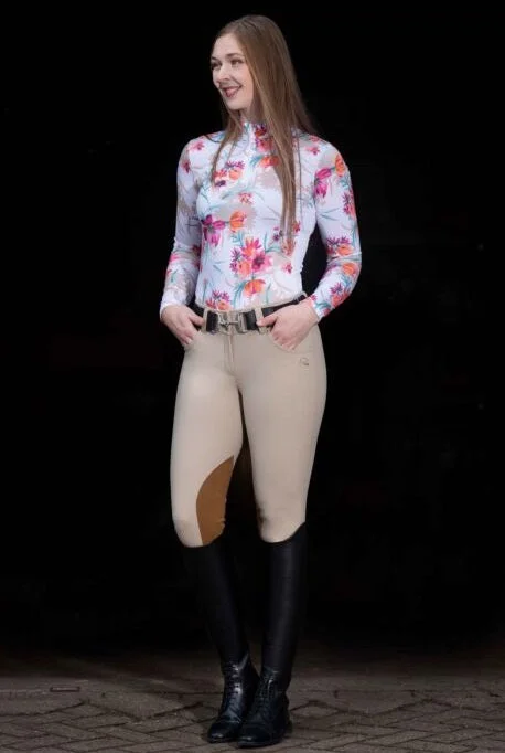 HKM Functional Shirt Flower-- Anti-Pilling Machine Wash Handmade