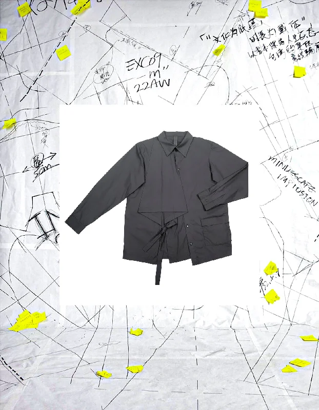 Paper Airplane Deconstructed Shirt-- Terry Blend Velvet Blend Canvas Blend