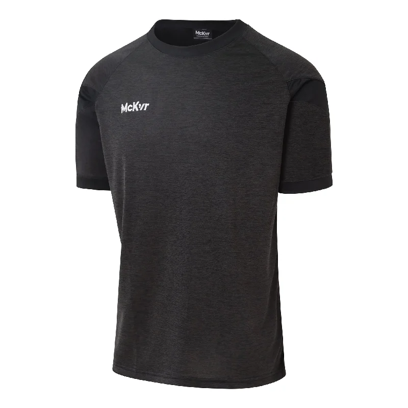 Mc Keever Core 22 T-Shirt - Adult - Black-- Solid Print Embellished