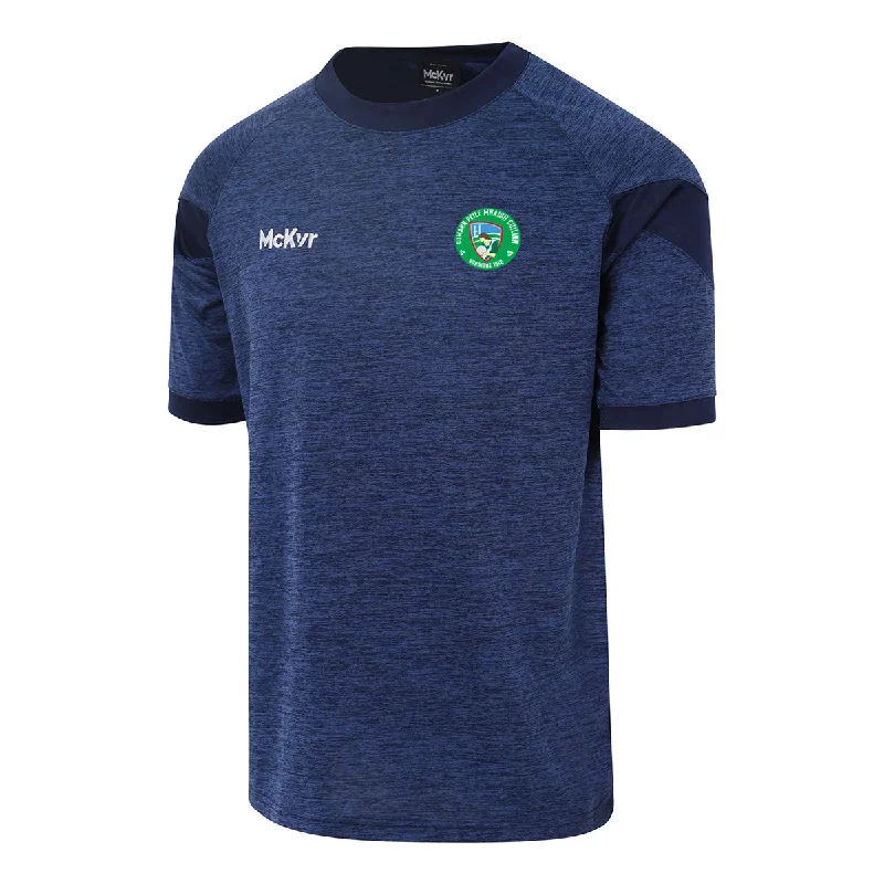 Mc Keever Moycullen GAA Core 22 T-Shirt - Adult - Navy-- Polka Dot Checkered Tartan