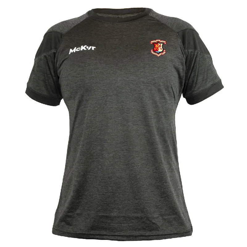 Mc Keever Bray Presentation College Core 22 T-Shirt - Womens - Black-- Lace Blend Ribbed Blend Corduroy Blend