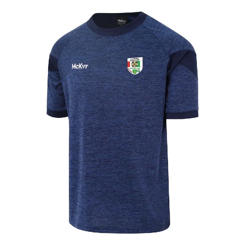 Mc Keever Clonaslee St Manmans GAA Core 22 T-Shirt - Adult - Navy-- Elegant Classic Vintage