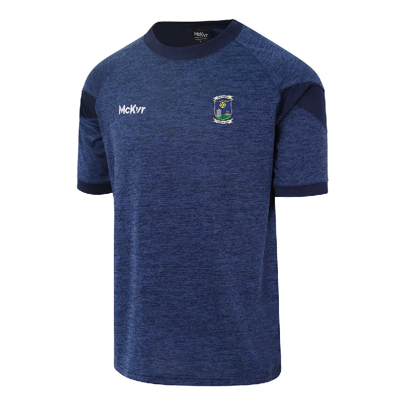 Mc Keever St Margarets GAA Core 22 T-Shirt - Adult - Navy-- Graphic T-Shirt Round Neck Polyester