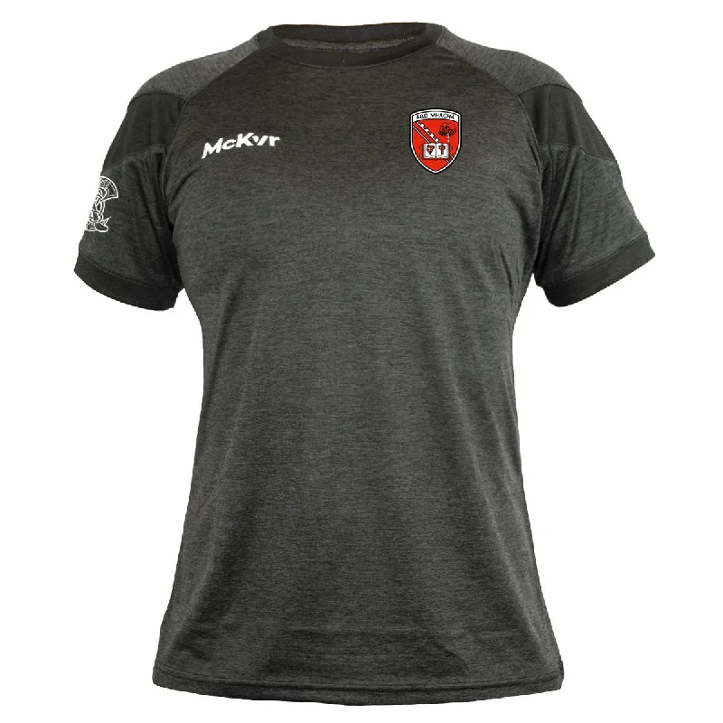 Mc Keever Armagh Camogie Official Core 22 T-Shirt - Womens - Black-- Rayon Fabric Velvet Fabric Corduroy Fabric