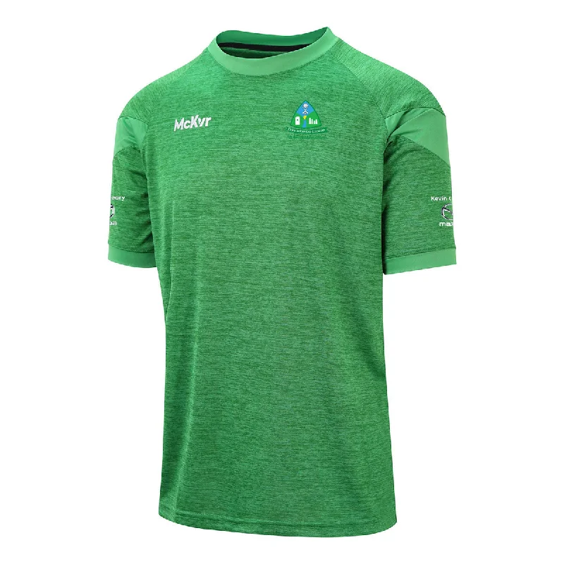 Mc Keever Valley Rovers Core 22 T-Shirt - Adult - Green-- Hooded Caped Shawl Collar