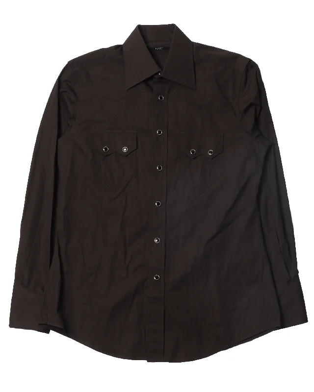 Western Shirt-- Anti-Pilling Machine Wash Handmade