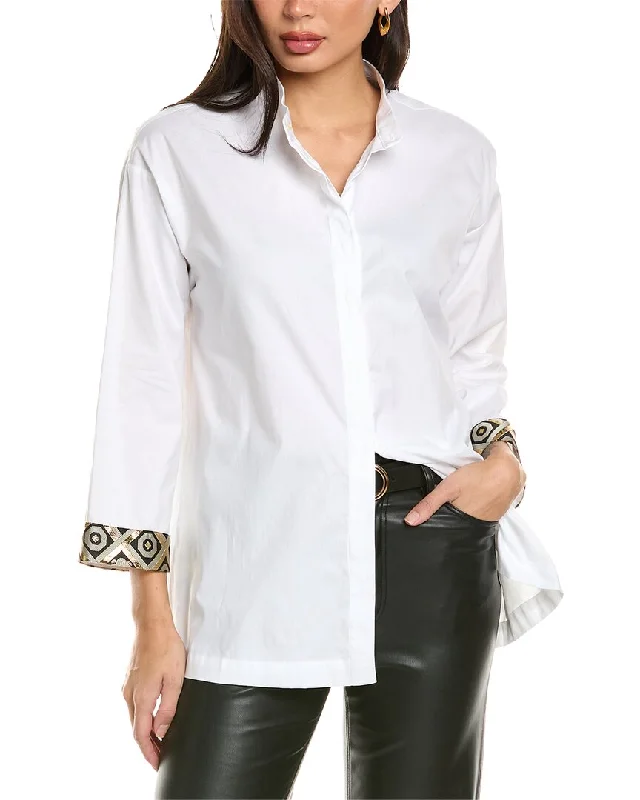 Max Mara Tenerife Shirt-- Handmade Hand-knitted Hand-woven