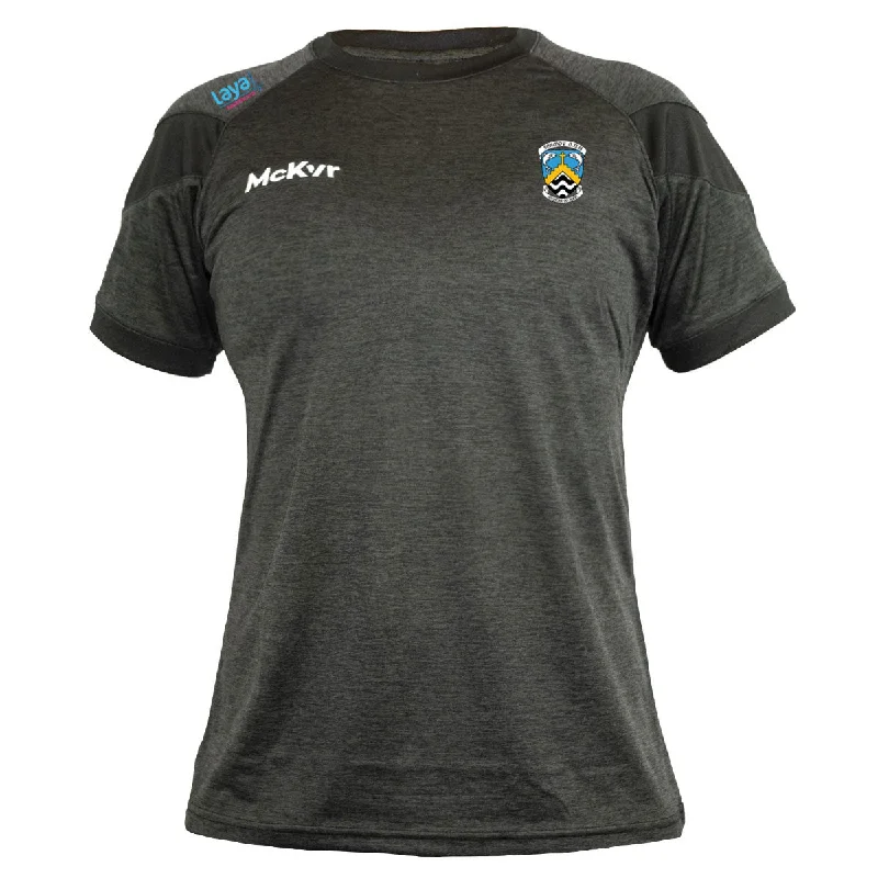 Mc Keever Fermoy GAA Core 22 T-Shirt - Womens - Black-- Lace Blend Ribbed Blend Corduroy Blend