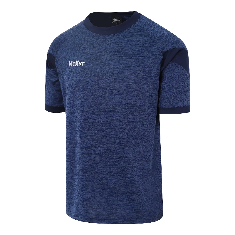 Mc Keever Core 22 T-Shirt - Adult - Navy-- Iron Safe Non-Iron Wrinkle Free