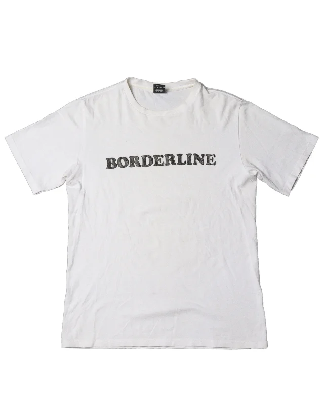 "Borderline" T-Shirt-- Houndstooth Herringbone Solid