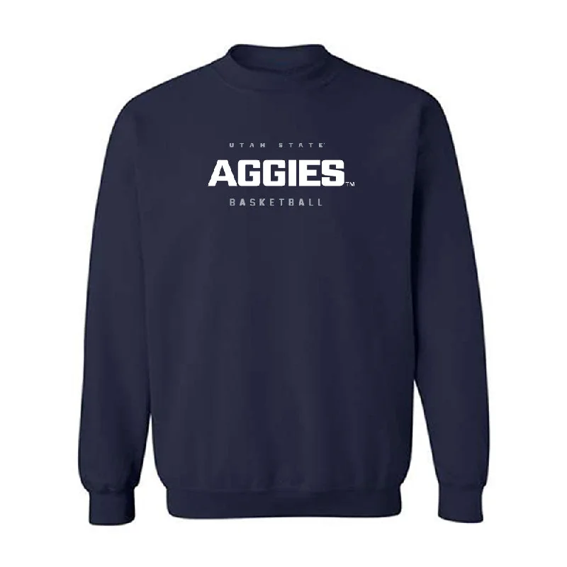 Utah State - NCAA Women's Basketball : Ivory Finley - Crewneck Sweatshirt Hoodie Crop Top Short Trendy