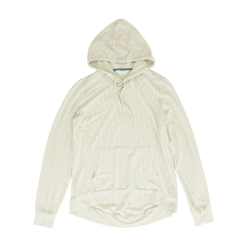 Green Check Hoodie Hoodie with Neon Bright Vibrant