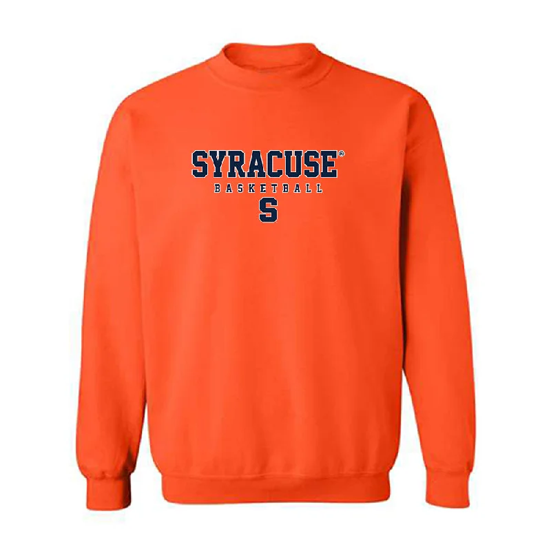 Syracuse - NCAA Women's Basketball : Dominique Camp - Classic Shersey Crewneck Sweatshirt Hoodie with Emblem Brand Identity