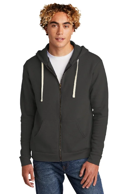 Next Level Apparel Unisex Santa Cruz Zip Hoodie. NL9602 Hoodie with Button Classic Timeless