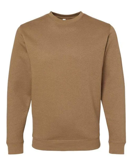 LAT Elevated Fleece Crewneck Sweatshirt 6925 Hoodie with Cuffed Sleeves Snug Secure