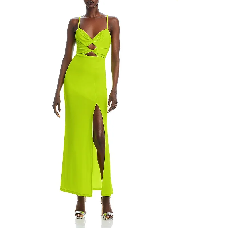 BCBGMAXAZRIA Womens Cut-Out  Evening Dress Tunics Handmade artisanal