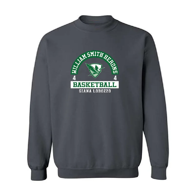 HWS - NCAA Women's Basketball : Giana Lobozzo - Classic Fashion Shersey Crewneck Sweatshirt Hoodie with Patch Decorative Personalized
