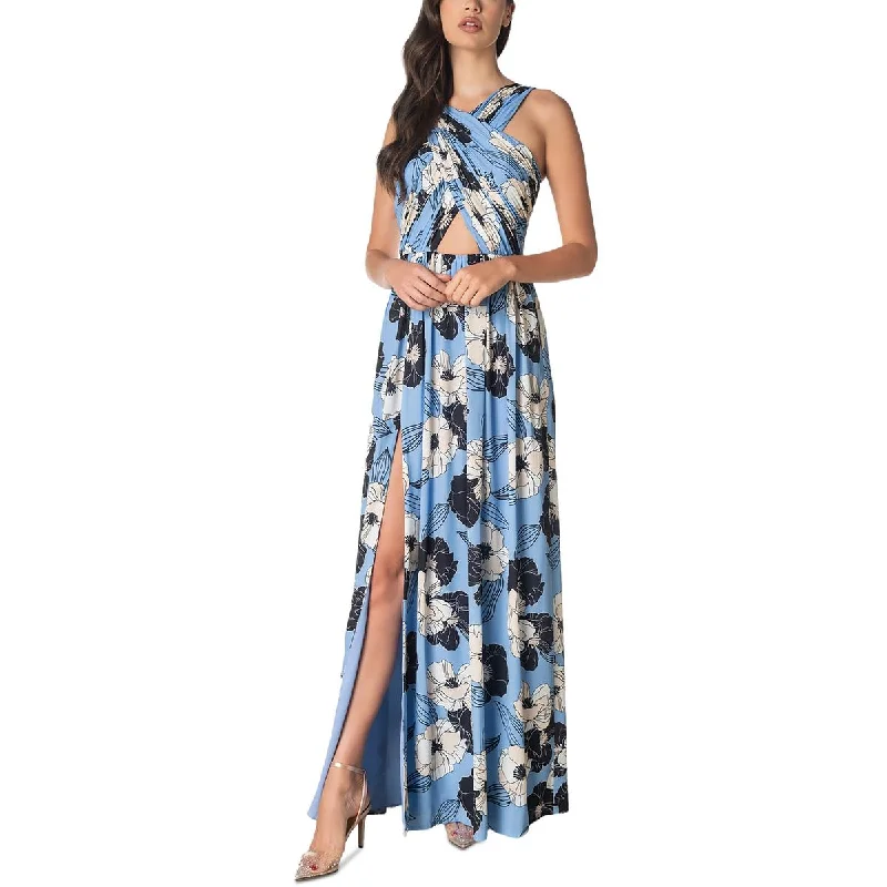 Dress The Population Womens Floral Print  Evening Dress Tunics Recommended stylist