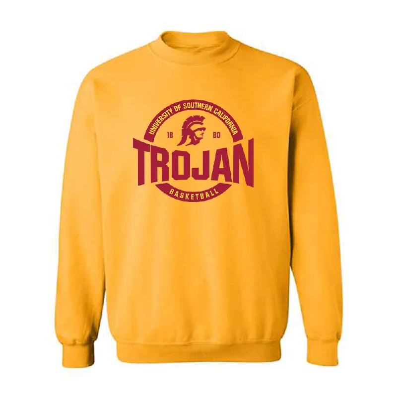 USC - NCAA Women's Basketball : Rian Forestier - Classic Fashion Shersey Crewneck Sweatshirt Hoodie with Hem Ribbing Snug Secure