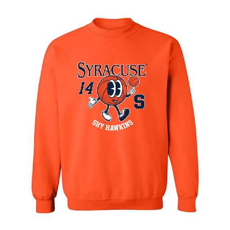 Syracuse - NCAA Women's Basketball : Shy Hawkins - Fashion Shersey Crewneck Sweatshirt Graphic Hoodie Design Print