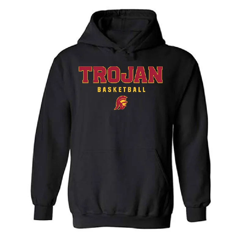 USC - NCAA Women's Basketball : Rian Forestier - Hooded Sweatshirt Hoodie with Elastic Waist Stretchable Comfortable
