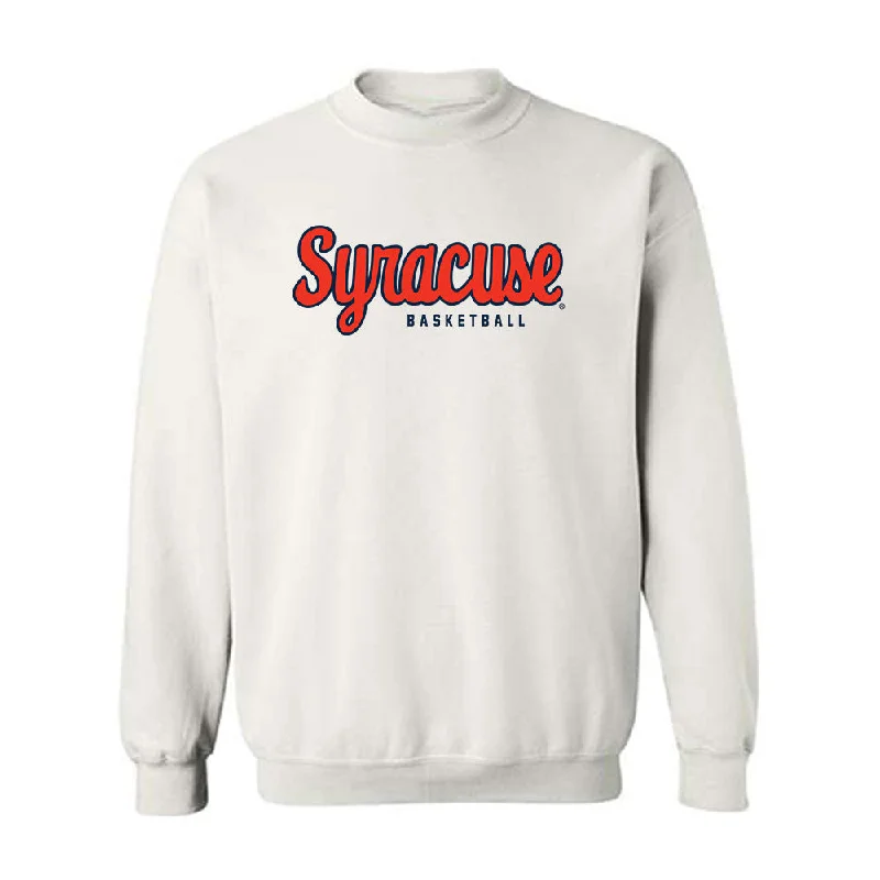 Syracuse - NCAA Women's Basketball : Shy Hawkins - Classic Shersey Crewneck Sweatshirt Hoodie with Hem Contrast Bold Stylish