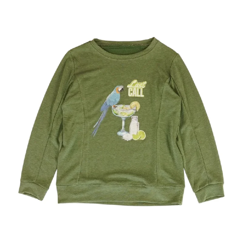 Green Solid Sweatshirt Hoodie with Lining Warm Insulated
