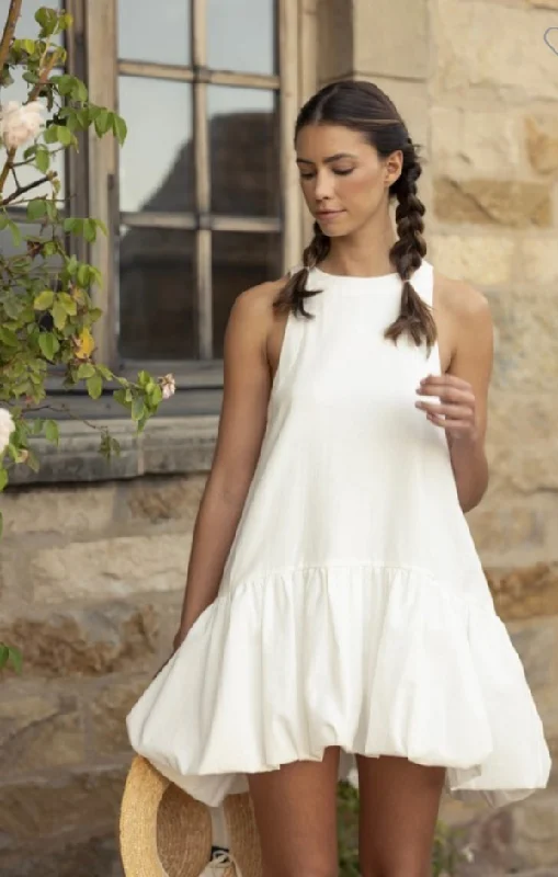 The Cloud Mini Bubble Dress Tunics Floral girly