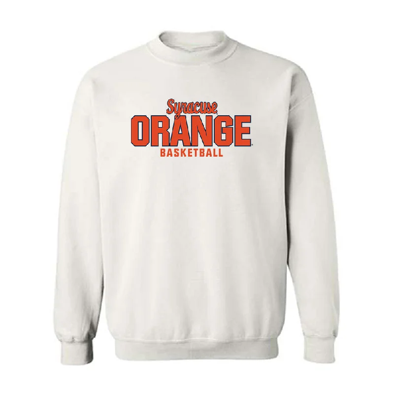 Syracuse - NCAA Women's Basketball : Dominique Camp - Classic Shersey Crewneck Sweatshirt Hoodie with Earth Tones Natural Calm