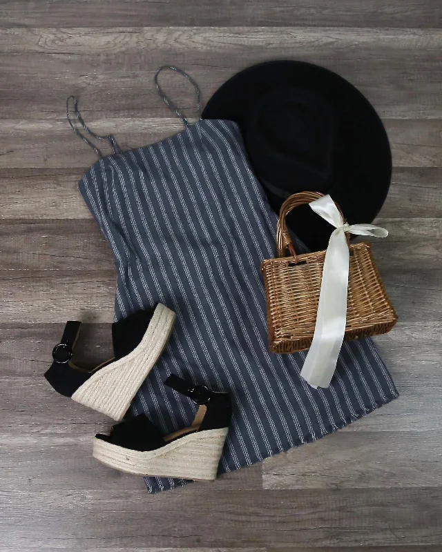 Cotton Candy LA - It Ain't Over Stripe Dress in More Colors Tunics Top rated