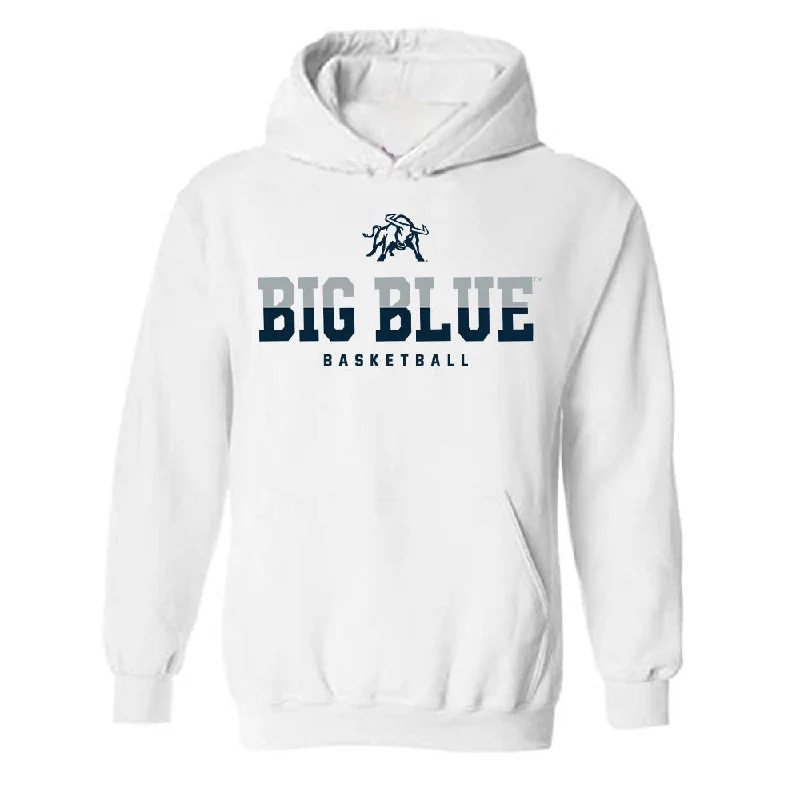 Utah State - NCAA Women's Basketball : Mia Tarver - Classic Shersey Hooded Sweatshirt Hoodie with Reflective Safety Nightwear