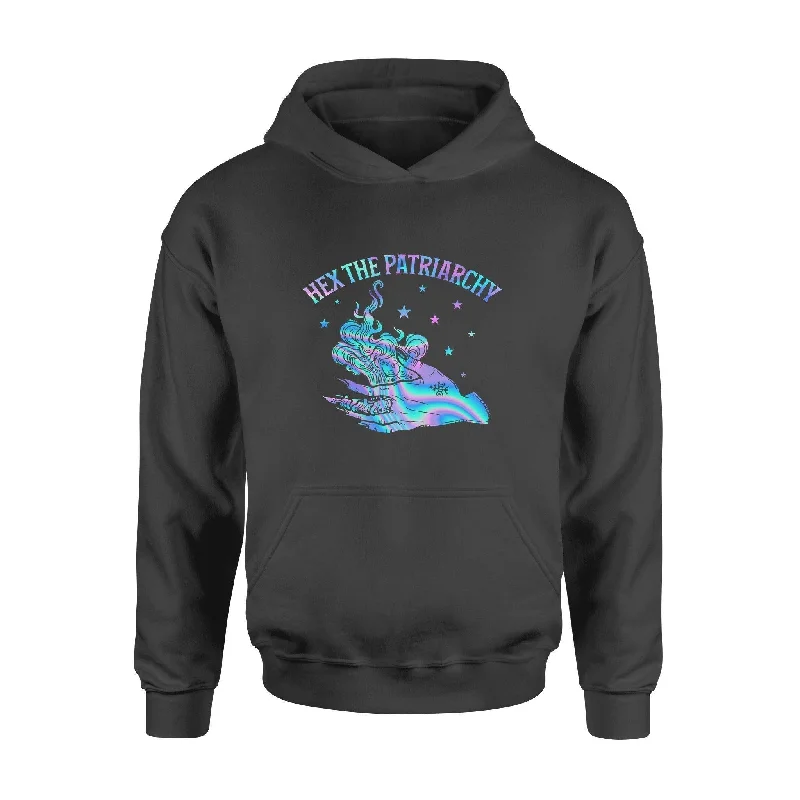 Witchcraft, Feminist Hex The Patriarchy- Standard Hoodie Hoodie with Cropped Fit Short Trendy