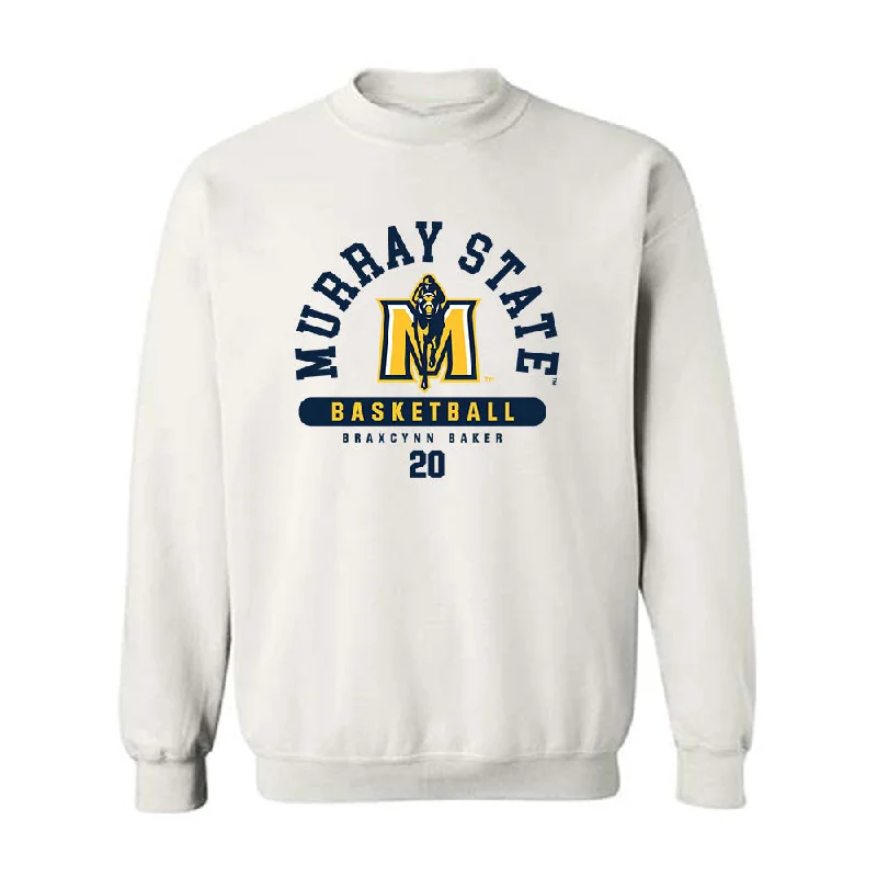 Murray State - NCAA Women's Basketball : Braxcynn Baker - Classic Fashion Shersey Crewneck Sweatshirt Hoodie with Hood Adjustable Protection