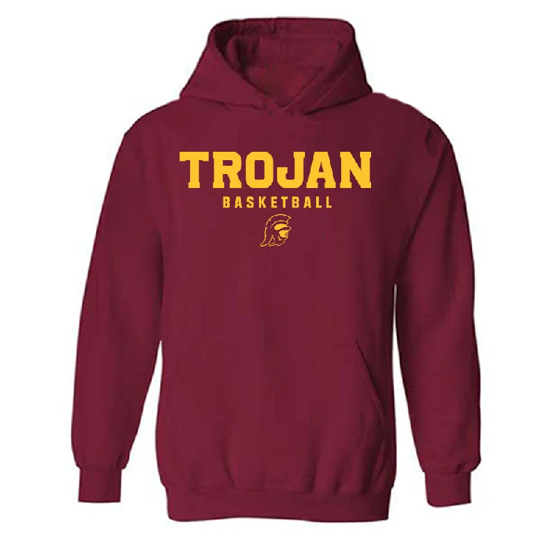 USC - NCAA Women's Basketball : Rian Forestier - Classic Shersey Hooded Sweatshirt Hoodie with Full-Zip Functional Layering