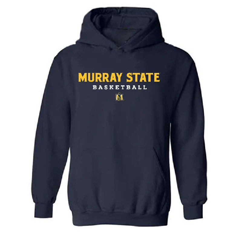 Murray State - NCAA Women's Basketball : Braxcynn Baker - Classic Shersey Hooded Sweatshirt Hoodie with Thumb Holes Functional Cozy