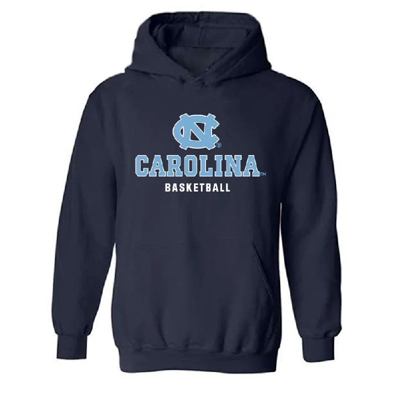 UNC - NCAA Women's Basketball : Lanie Grant - Classic Shersey Hooded Sweatshirt Hoodie with Applique Textured Unique