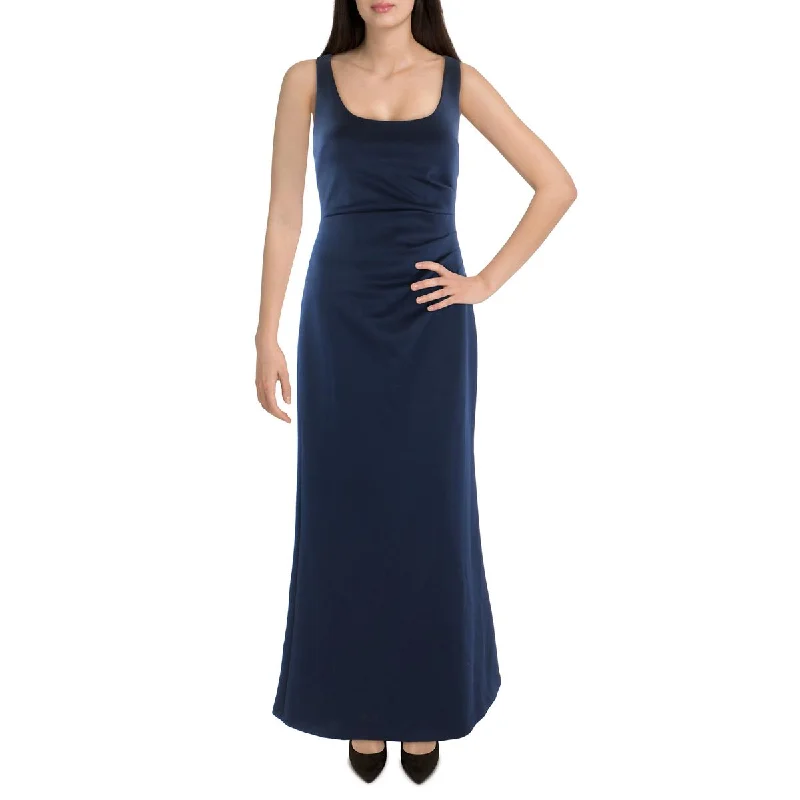 Jessica Howard Womens Petites Satin Formal Evening Dress Tunics Print Colorful