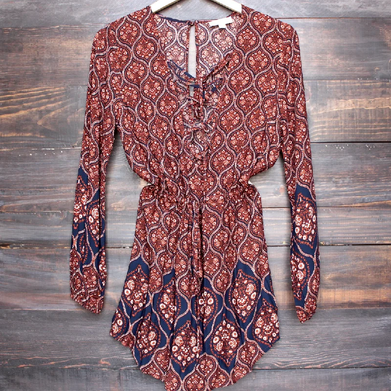Final Sale - Take Me to the Moon Printed Dress Floral Print girly