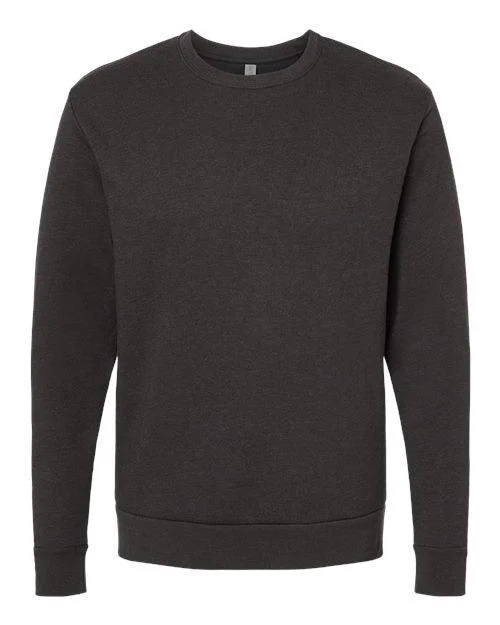 Next Level Malibu Crewneck Sweatshirt 9002 Hoodie with Rhinestones Sparkly Elegant