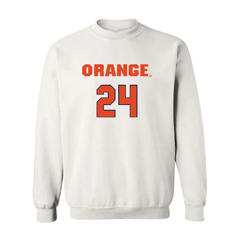 Syracuse - NCAA Women's Basketball : Dominique Camp - Classic Shersey Crewneck Sweatshirt Hoodie with Sequins Glamorous Eye-catching