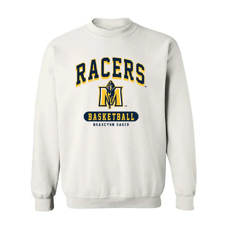 Murray State - NCAA Women's Basketball : Braxcynn Baker - Classic Fashion Shersey Crewneck Sweatshirt Hoodie with Ribbed Cuffs Snug Fit Comfort