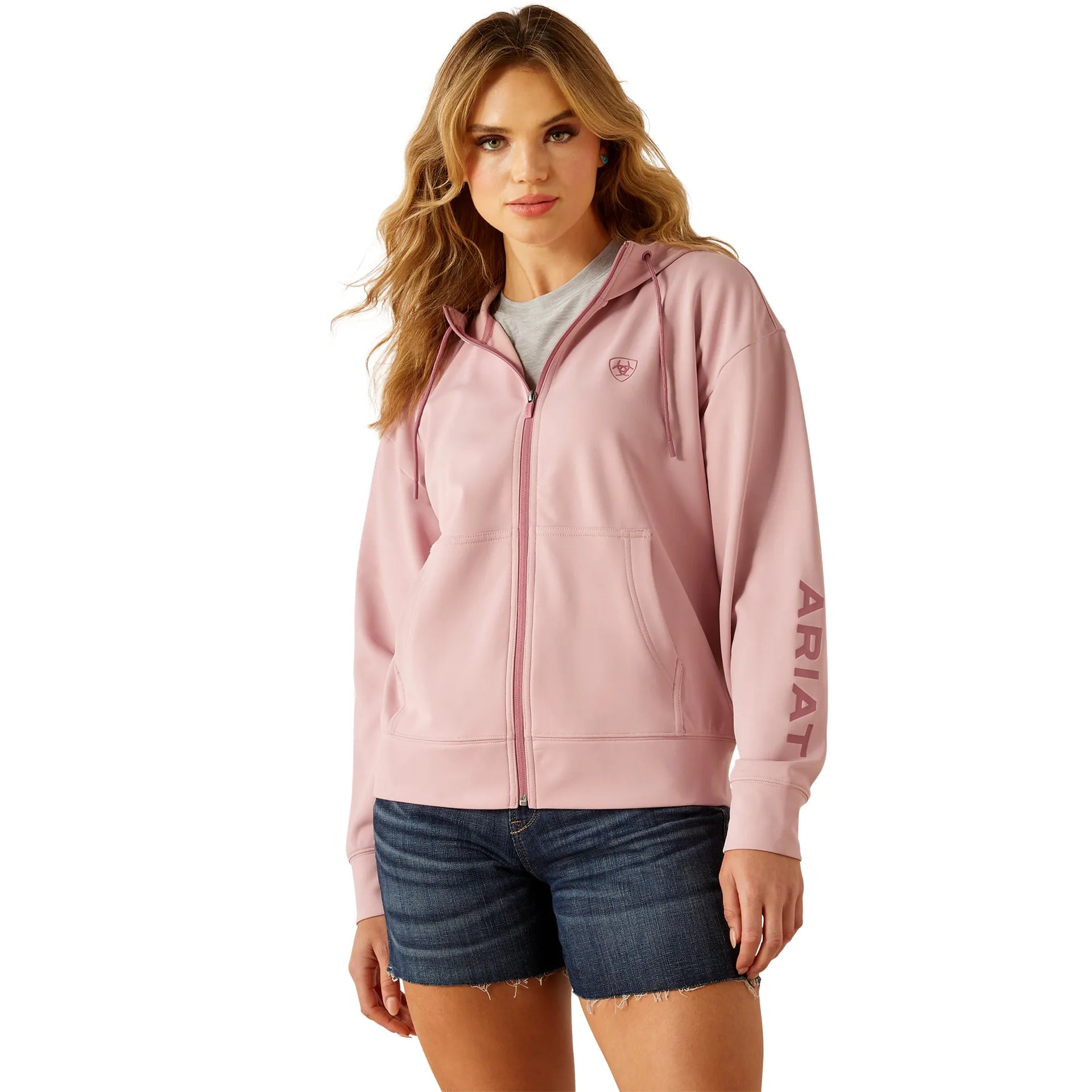 Ariat Breeze Full Zip Hoodie Zephyr Hoodie with Pattern Geometric Abstract