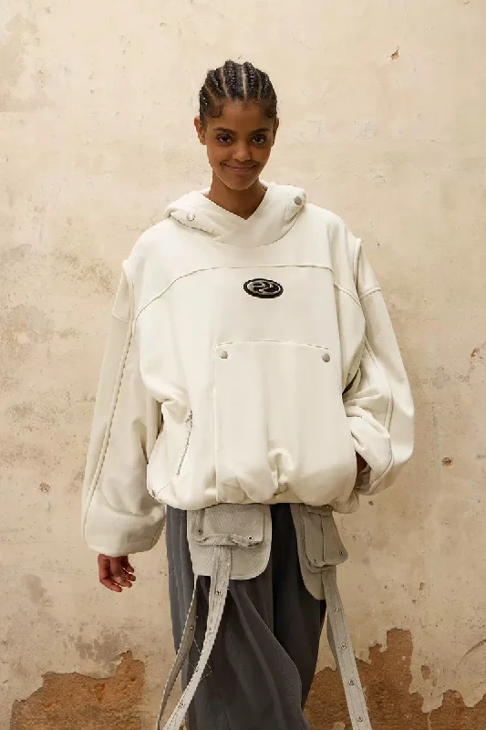 Boom Hoodie Hoodie with Slim Fit Tailored Modern